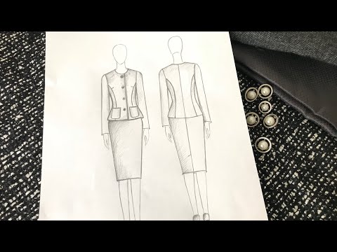 ПОШИВ ЖАКЕТА ШАНЕЛЬ| Урок 1| HOW TO MAKE CHANEL JACKET. Lesson 1
