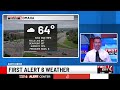 WATCH LIVE: Finding the dry hours between the rain