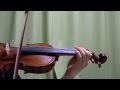 アイドルカレッジ いちごパフェ をヴァイオリンで演奏してみた