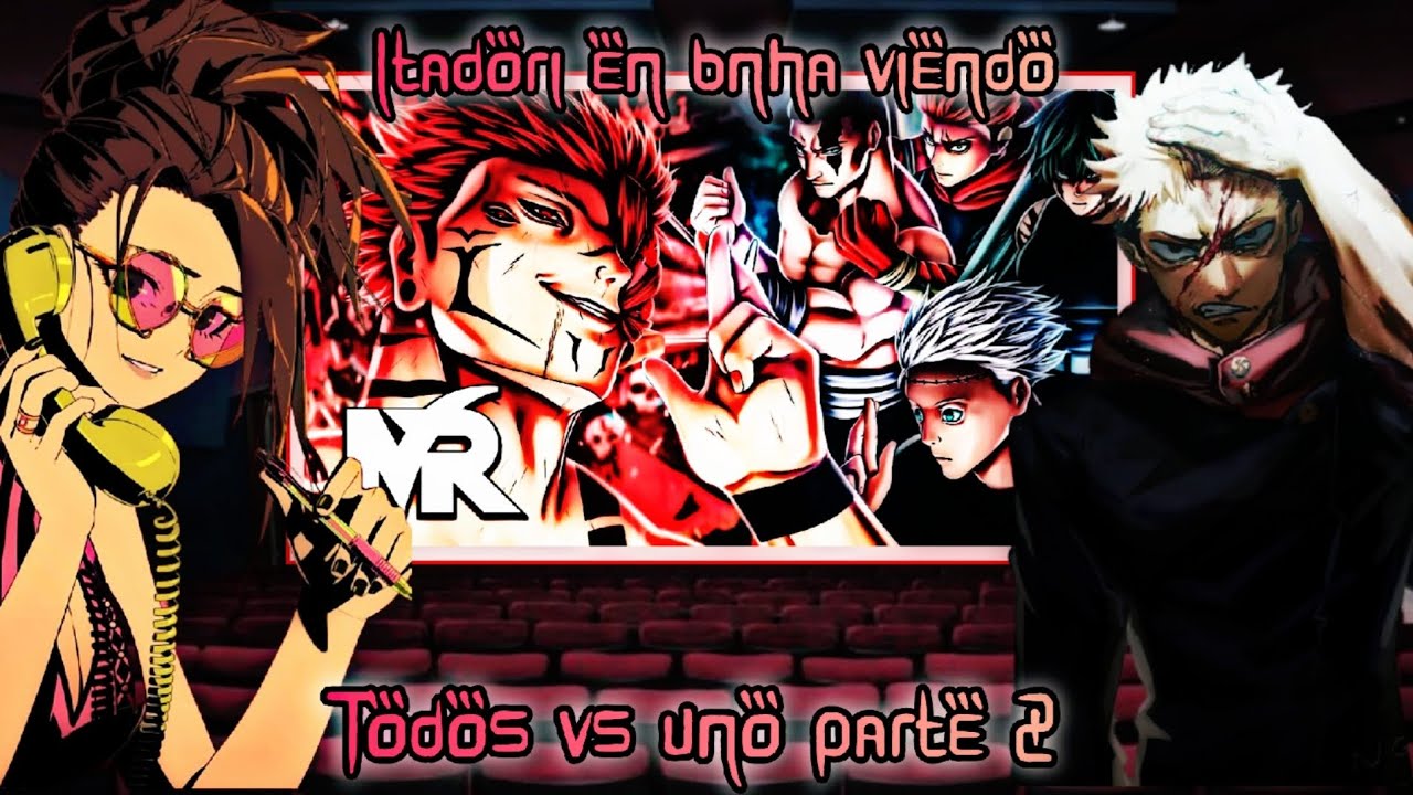 one shot itadori en bnha viendo el final de jjk parte 3