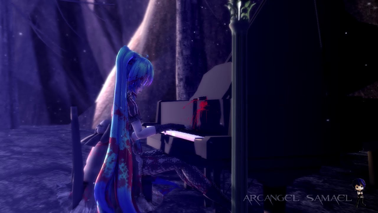 Mmd Moolight Sonata Original Motion Dl Youtube