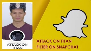 HOW TO GET ATTACK ON TITAN FILTER ON SNAPCHAT screenshot 5