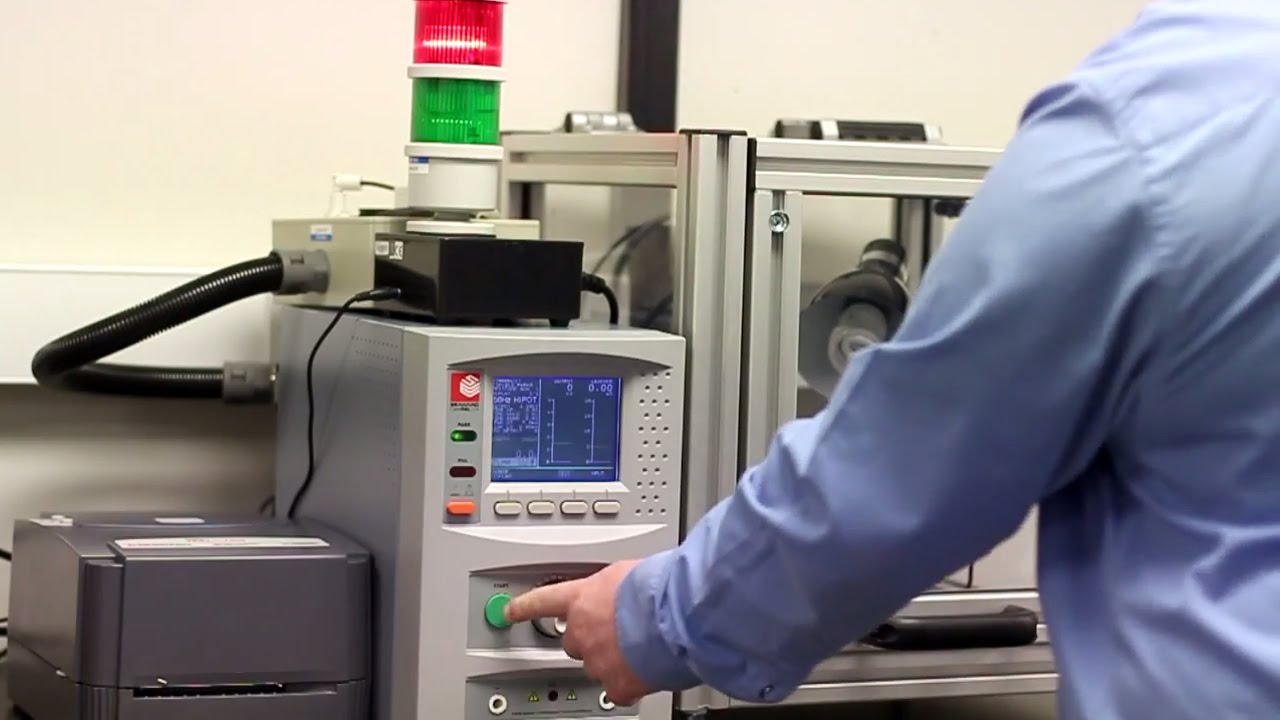 HAL Series Production Line Safety Testers - YouTube