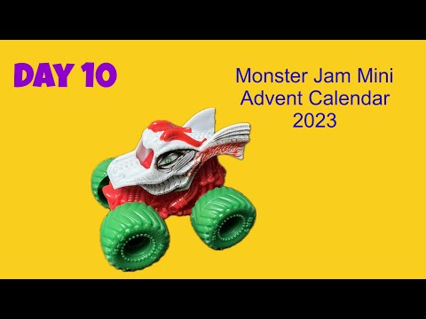 Mini Monster Truck Advent Calendar