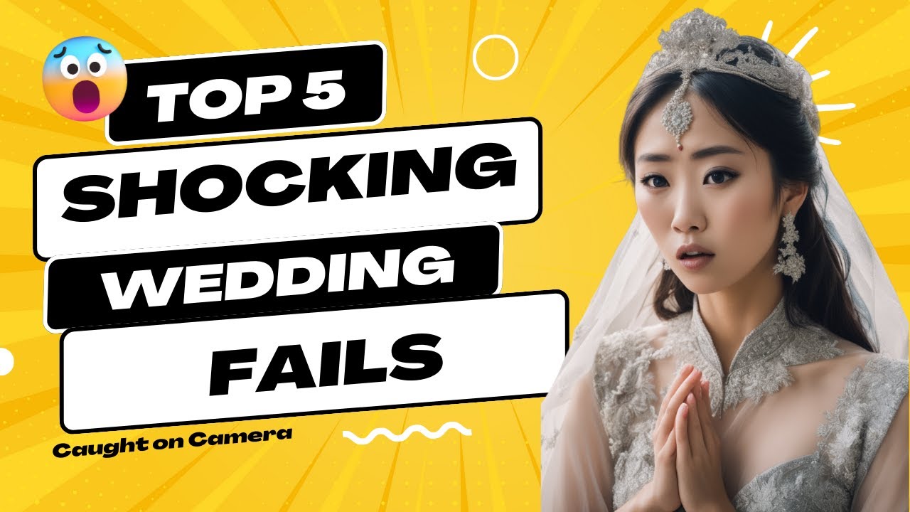 Wedding Fails - When you just have to get there at any cost! 