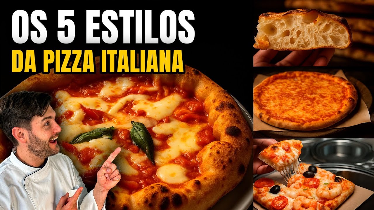 Pizza Italiana: Os 5 Estilos que Você PRECISA Conhecer (Massa e Fermentação).