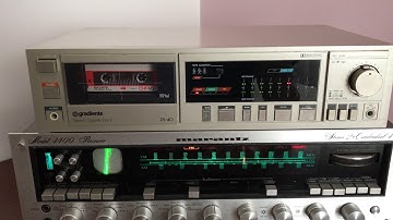 Tape Deck Gradiente DS40