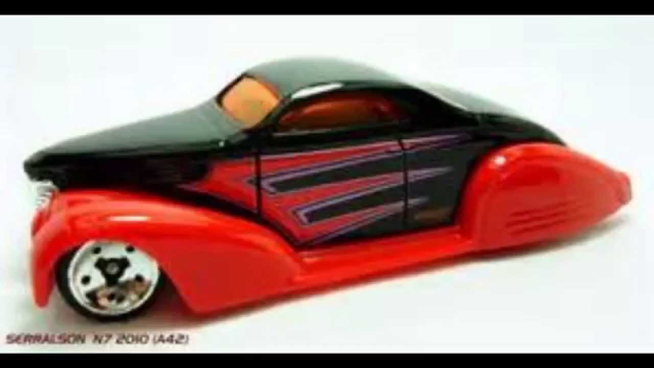 Top-ten Hotwheels' Hotrods.