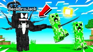 Playing MINECRAFT As VENOM! (powerful) screenshot 4