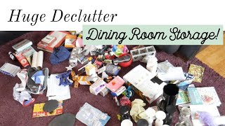 KonMari Method Declutter and Organising Dining Room Storage Areas   Minimalist Lifestyle