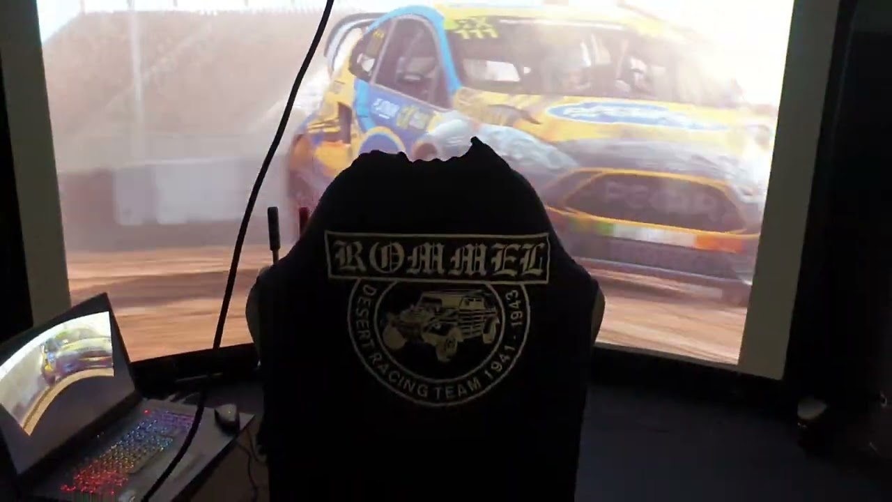 Screen Warp and Projector Setup for my Sim Rig. YouTube