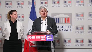 Point presse d'Eric Coquerel : loi spéciale et suite du budget 2026