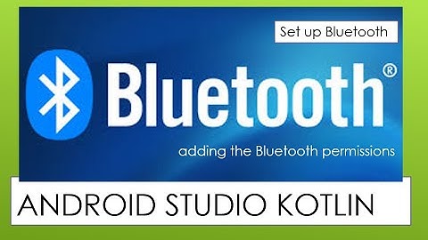 Bluetooth Permission and enable Bluetooth | Android Studio KOTLIN