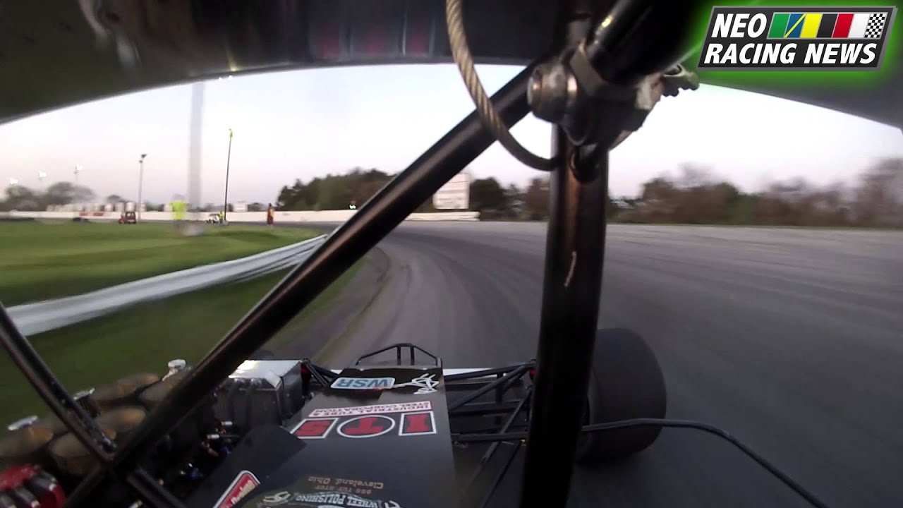 NEO Racing News - MSA Supermodified Feature @ Sandusky (Paller) - 5/10/14