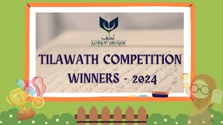 LAC2024 - Tilawah Competition Cat 2 Winners