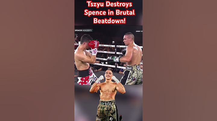 Tszyu Makes Easy Work of Spencer. What’s Next! # #boxing #history #sportsnews #sport# #boxingnews