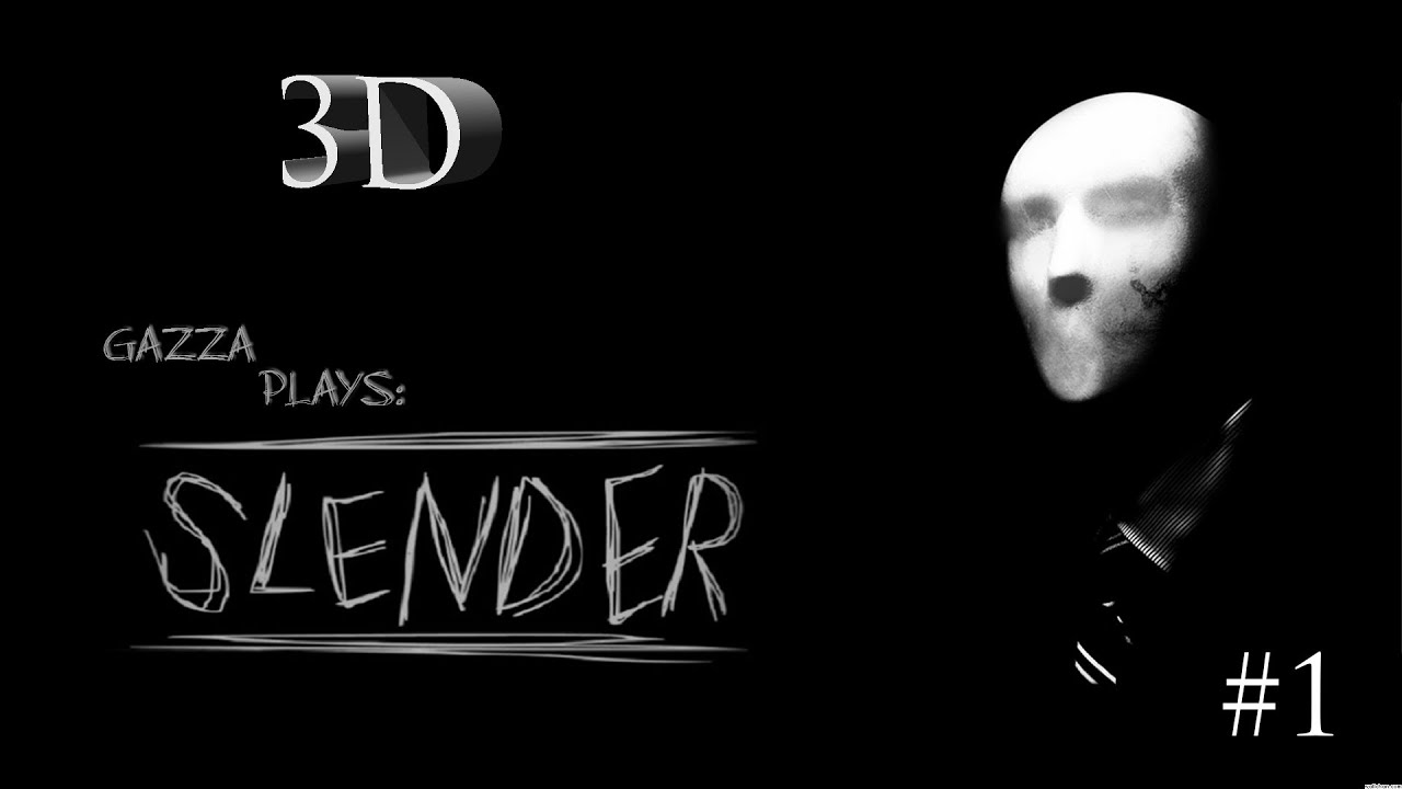 GazzaPlays: Slender in 3D!!! Scary