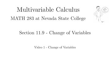 11.9-1 - Change of Variables