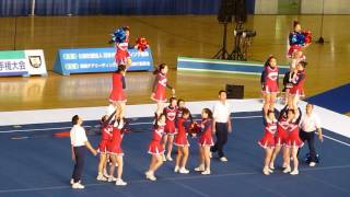 慶応義塾大学 UNICORNS 競技Div1 関東チアリーディング選手権2016