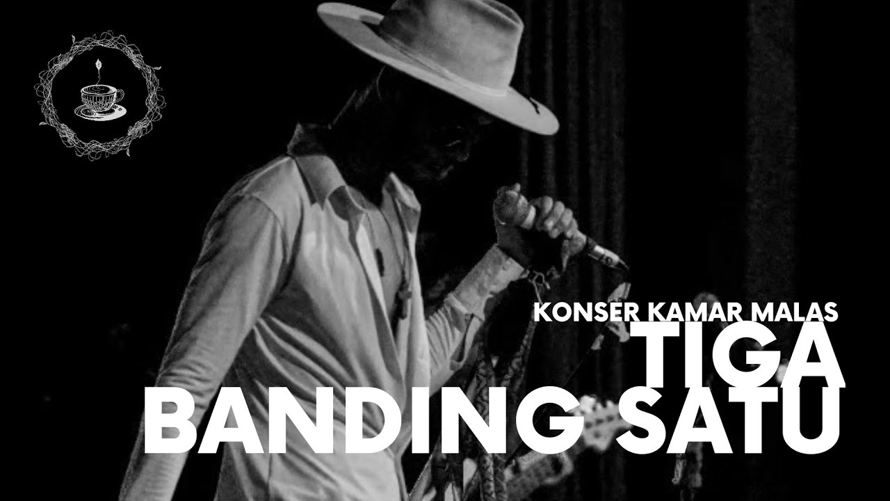 Gie - Tiga Banding Satu di Konser Kamar Malas (LIVE)