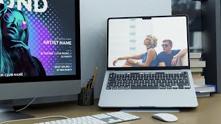 Desktop & Laptop Screen Mockup - After Effects Template