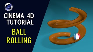 Ball Rolling - Cinema 4D Tutorial