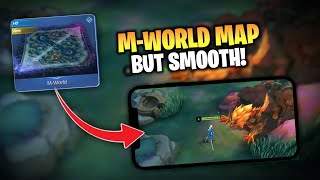 How to use ULTRA SMOOTH M-World Map in Mobile Legends | Fix Lags & FPS Drops