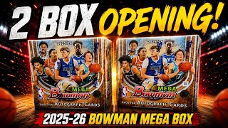 Details 2025/26 Bowman Mega Box Basketball 2 Box Opening 🔥 - AUTO /99 PULLED! News