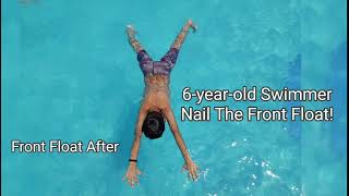 Front Float Before and After