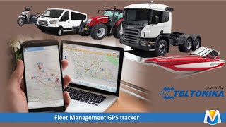 Fleet Management GPS tracker Teltonika
