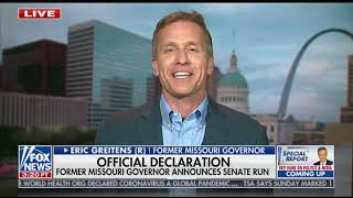 Eric Greitens Announces US Senate Run