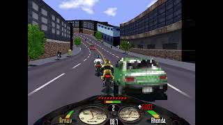Road Rash | Big Game Mode | LEVEL 2 | Race 3 | THE PENINSULA | #roadrash #oldpcgame #funny screenshot 5