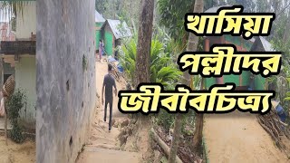 শরমঙগল খসয পললদর জবন যপন Lifestyle Of Khasiya Polli At Sreemon সযপলল