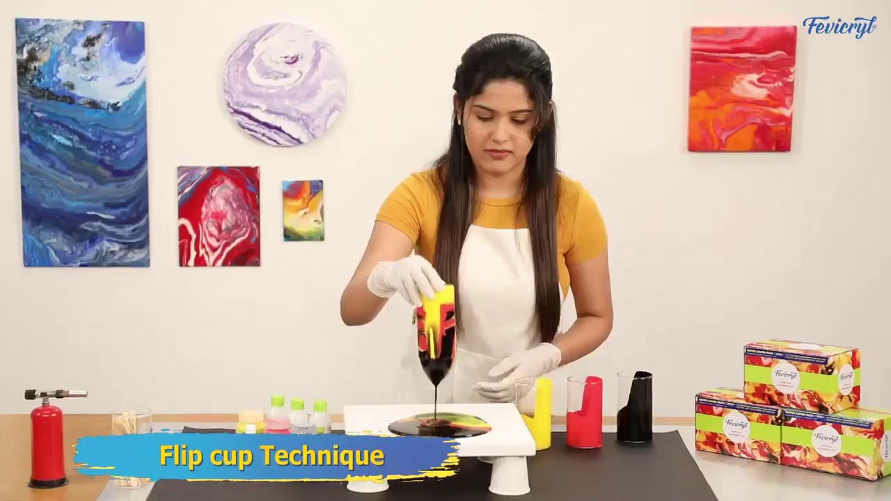 Pidilite Fevicryl Acrylic Pouring Kit by StatMo!