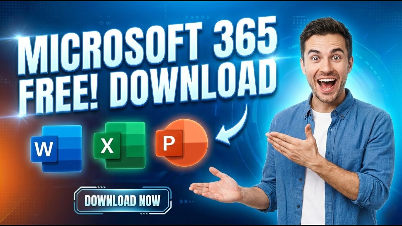 Microsoft 365 Free Download ! No Crack Version l TechWithSMH