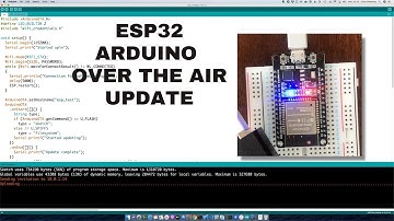 ESP32 Over The Air (OTA) Update - no wires required!