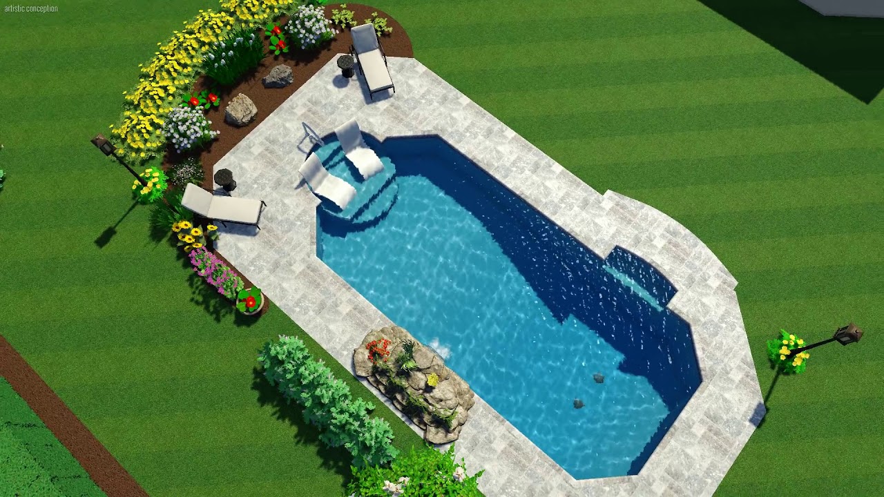 Pool With Sundeck 3 2020