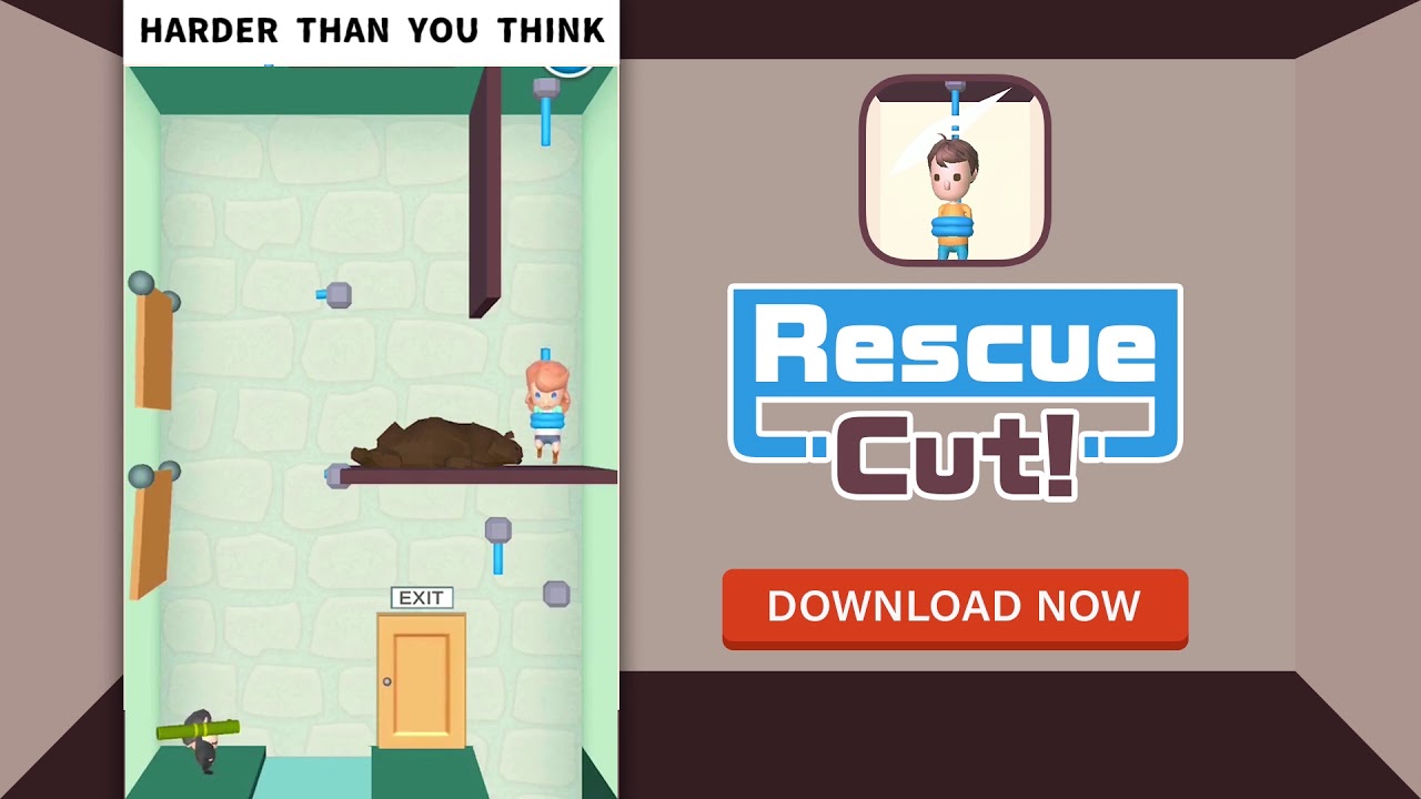 Rescue Cut - Rope Puzzle