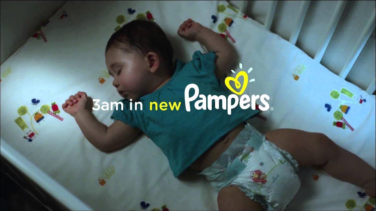 P&G Pampers Disposable Diapers Love Sleep & Play at 3 a.m