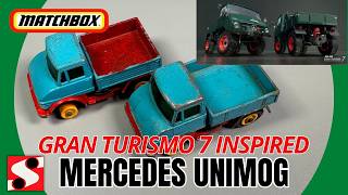 Gran Turismo 7 Inspired Lesney Matchbox Unimog Custom #granturismo7 #matchbox #unimog #customdiecast