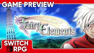 SwitchRPG Previews - Fairy Elements - Nintendo Switch Gameplay