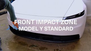 Model Y Standard 2026+ Front Bumper Impact Zone DIY PPF - Install Guide