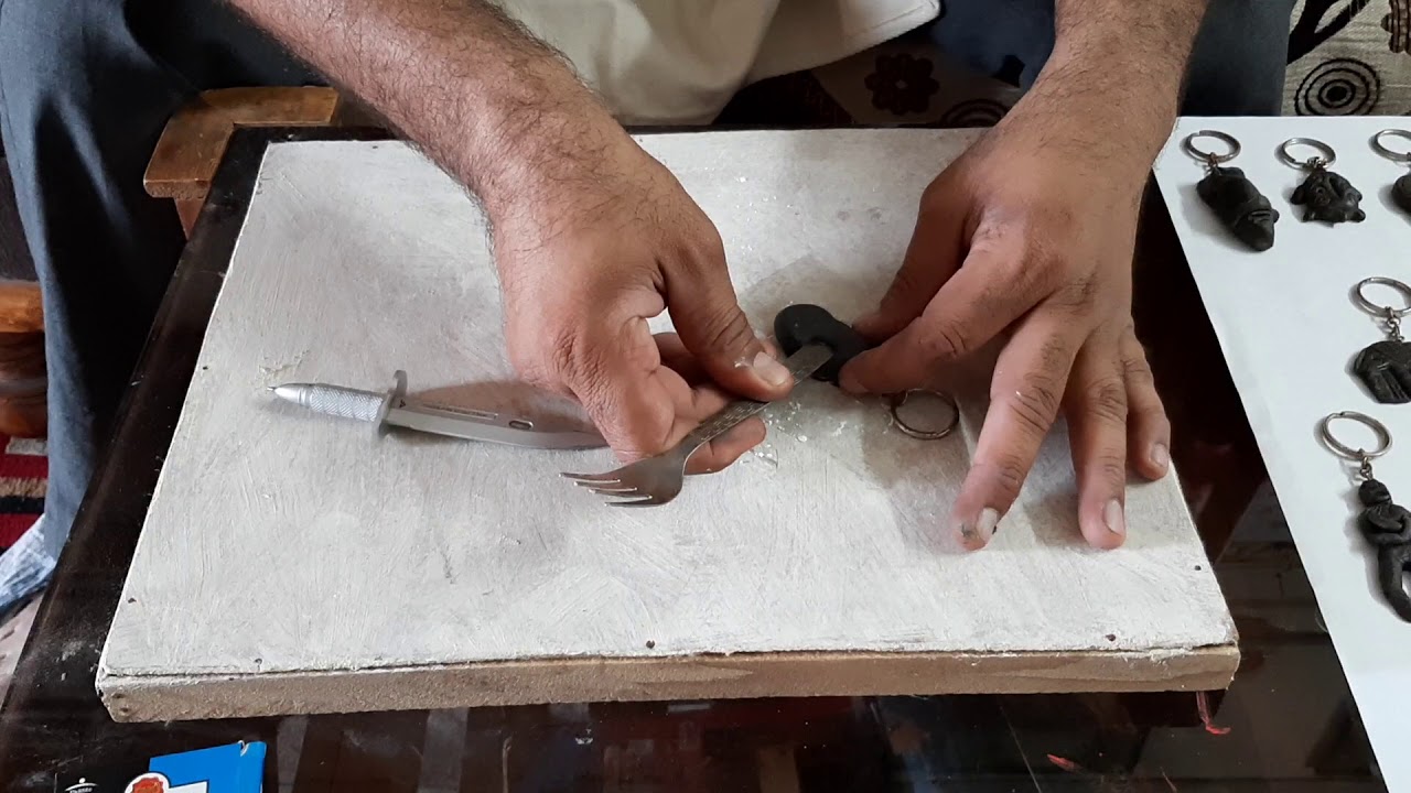 Key ring making with M.SEAL - YouTube