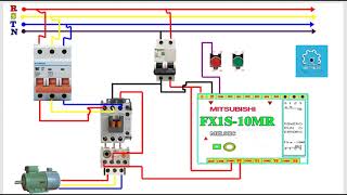 Sơ đồ đấu nối mạch khởi động moter 3 pha dùng plc bật tắt khởi screenshot 5