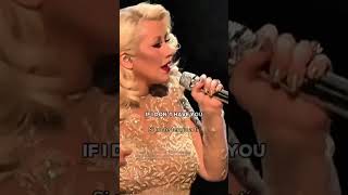 Christina Aguilera y Whitney Houston