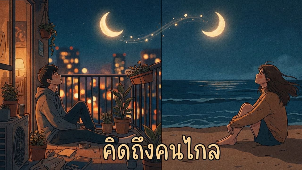 คิดถึงคนไกล - คิดถึงคนทางนั้นจัง... ใครมีแฟนไกล แท็กเขามาฟังเพลงนี้กัน 🥰✨