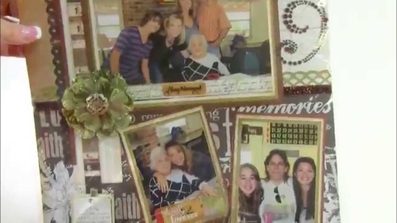 12x24 TWO PAGE SCRAPBOOKING LAYOUTS Solution to protecting Chunky