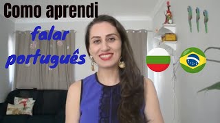 Como uma gringa aprendeu falar português | Como aprender um idioma