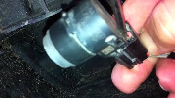 Removing Rear Back Up Sensor from Wiring Harness - Chrysler Aspe