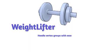 New feature in WeightLifter for Blender 2.80